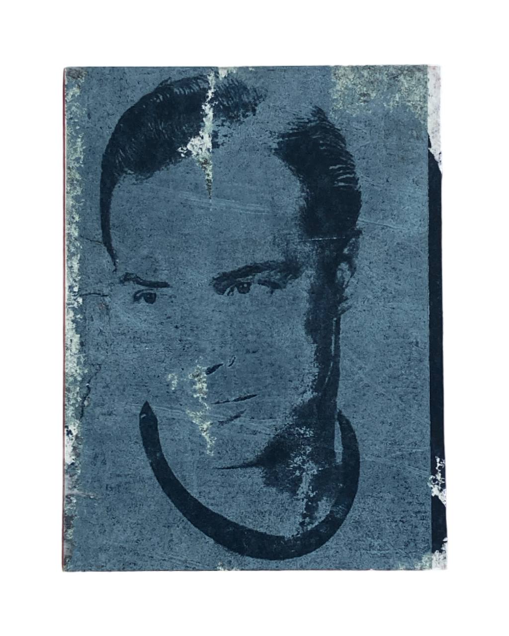 Transfer-Lithographie Block “Marlon Brando I” Bild 1