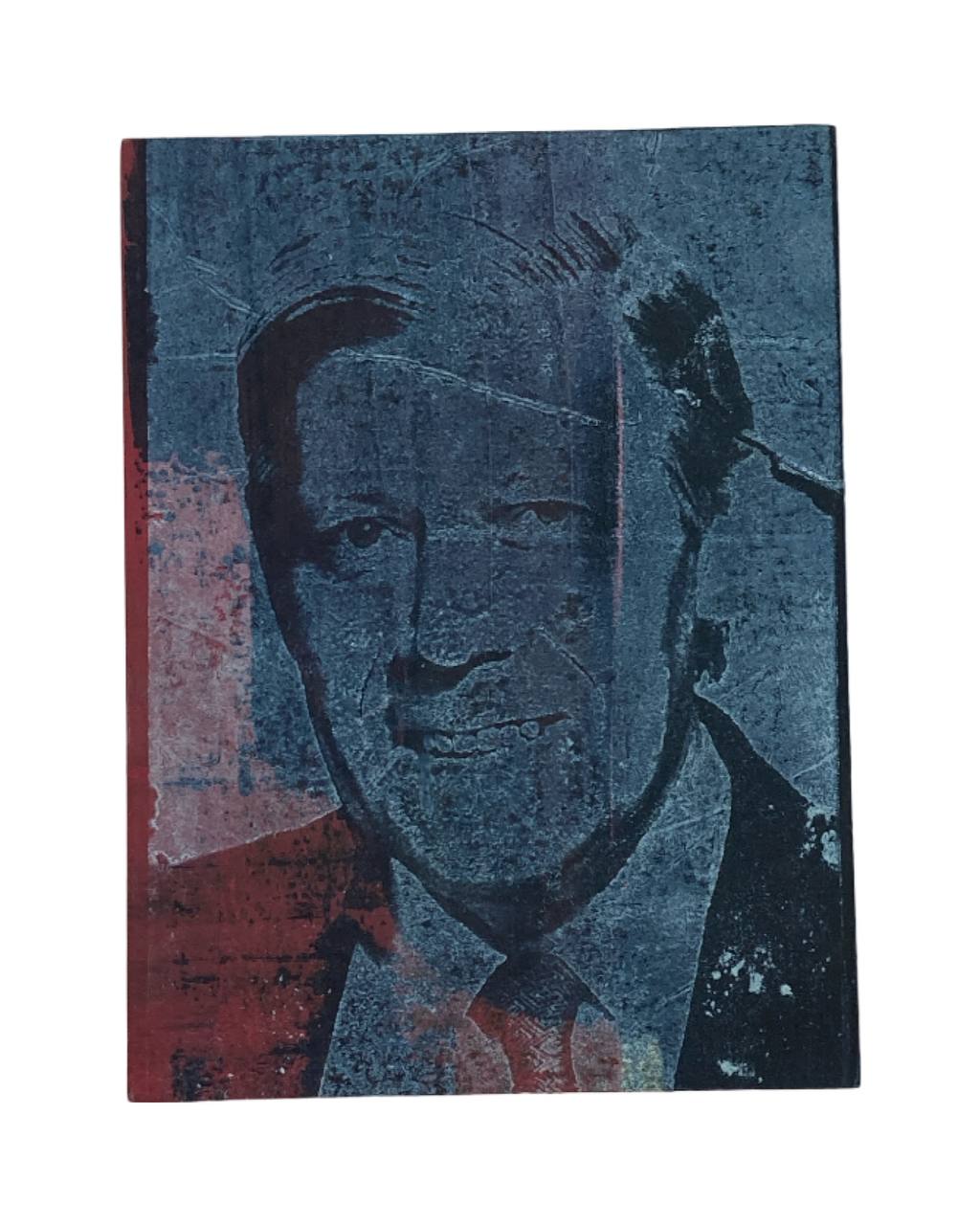Transfer-Lithographie Block “Helmut Schmidt II” Bild 1